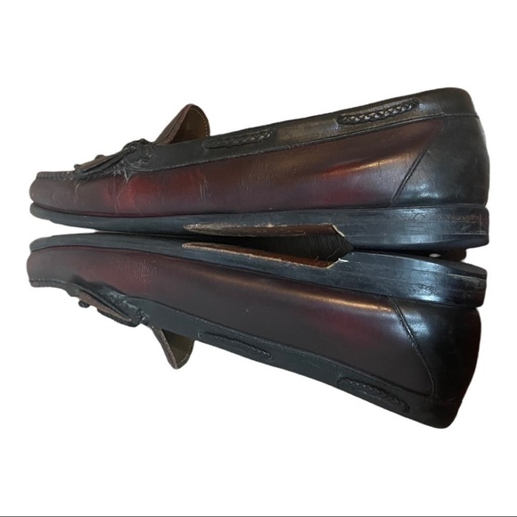 J.murphy Two Tone Black & Red Loafers main image 10